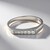 Anello in argento con Zircone