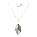 Collar en plata con Nácar