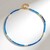 Collana in argento con Acquamarina Santa Maria