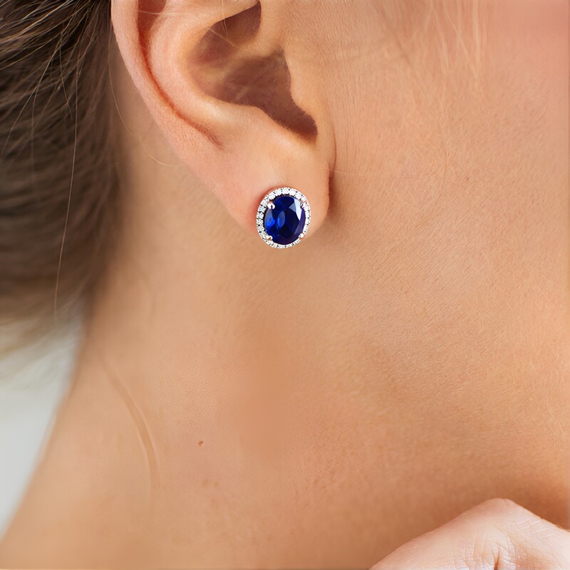 Orecchini in oro con Tanzanite AAA (CIRARI)