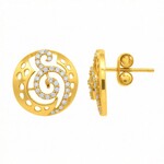 SI1 (H) Brillant-Goldohrringe (Annette)