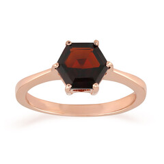 Bague en argent et Grenat