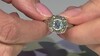 Anillo en plata con Topacio azul cielo (Annette classic)