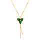 Collier en or et Emeraude de Muzo (de Melo)