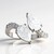 White Topaz Silver Ring
