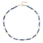 Collier en argent et Quartz Rayon de Lune (Riya)