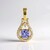 Ciondolo in argento con Tanzanite