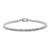 Brazalete en oro con Diamante I1 (H)  (CIRARI)