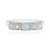 Bague en argent et Opale Welo