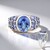 Anello in platino con Tanzanite AAA (KM by Juwelo)