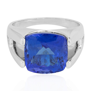 AAA-Tansanit-Goldring (de Melo)
