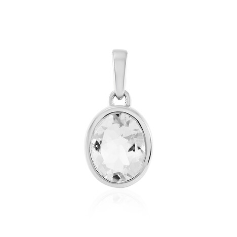 Petalit-Silberanhänger