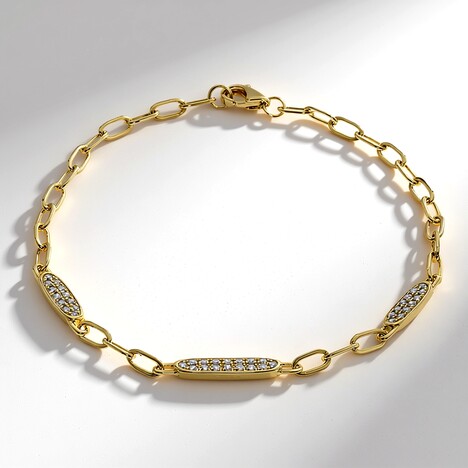 Bracelet en or et Diamant SI2 (H) (CIRARI)