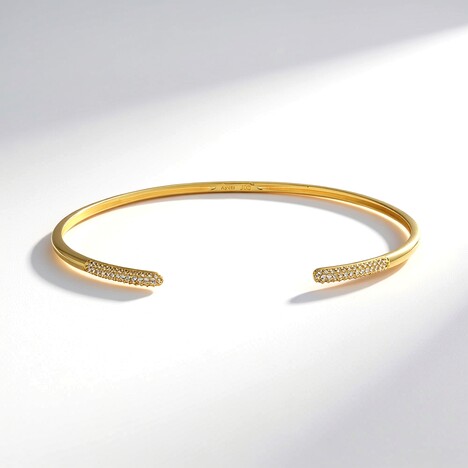 Bracciale in argento con Zircone (Adela Silber)