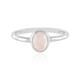 Anello in argento con Quarzo Rosa (MONOSONO COLLECTION)