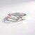 Anello in argento con Diamante Champagne I2