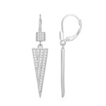 Pendientes en plata con Zircón