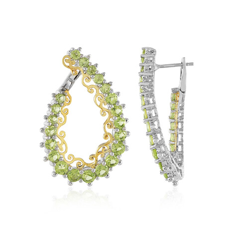 Peridot Silver Earrings (Dallas Prince Designs)