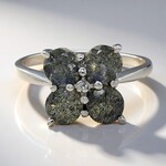 Anello in argento con Spectrolite