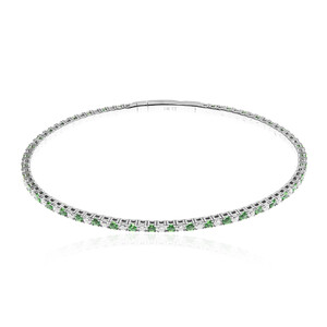 AAA-Kenianischer Tsavorit-Goldarmreif (CIRARI) 