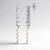 Orecchini in argento con Zircone (de Melo Essence)