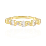 Anillo en plata con Petalita