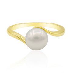 Süßwasserzuchtperlen-Silberring (TPC)