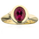 Anello in oro con Rubellite Nigeriana (CUSTODANA)