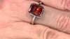 Bague en or et Grenat Hessonite