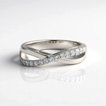 Anello in argento con Zircone