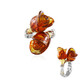 Bague en argent et Ambre (Gems en Vogue)