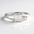 Anello in argento con Topazio Bianco