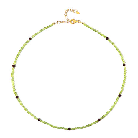 Collana in argento con Peridoto