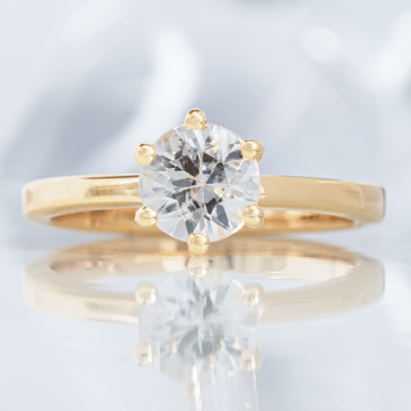 Bague en argent et Zircon