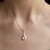 Brazilian Morganite Silver Pendant
