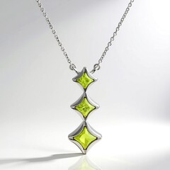 Collana in argento con Sfene