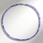 Collana in argento con Tanzanite