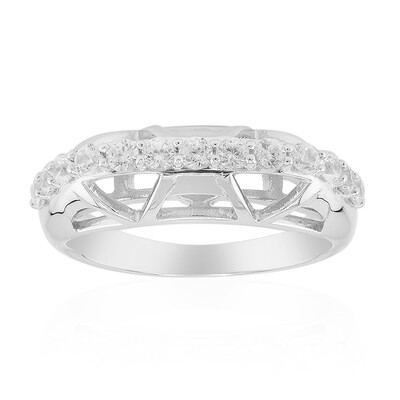 Bague en argent et Zircon (Remy Rotenier)