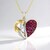 Collana in argento con Rubino della Birmania (Gems en Vogue)