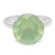 Anello in argento con Prehnite
