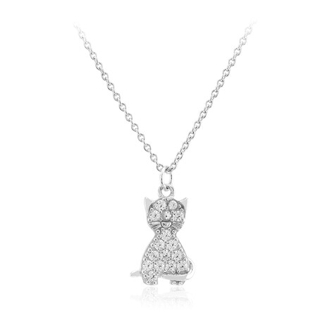 Collana in argento con Zircone