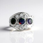 Anello in argento con Opale Mezezo (de Melo Essence)