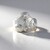 Anello in argento con Diamante I2 (H) (SAELOCANA)