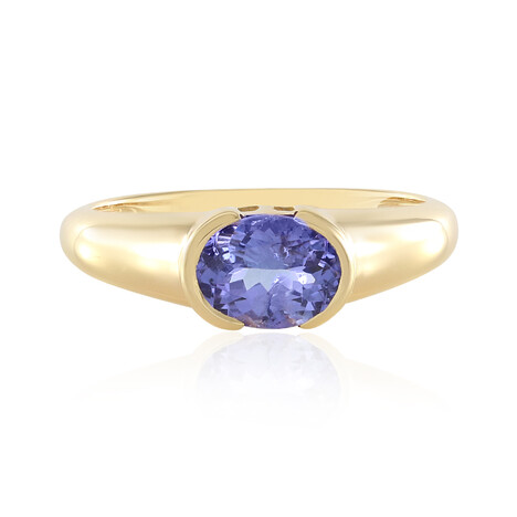 Tanzanite Silver Ring (Adela Silber)