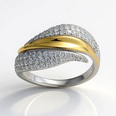 Anello in argento con Zircone (Adela Silber)