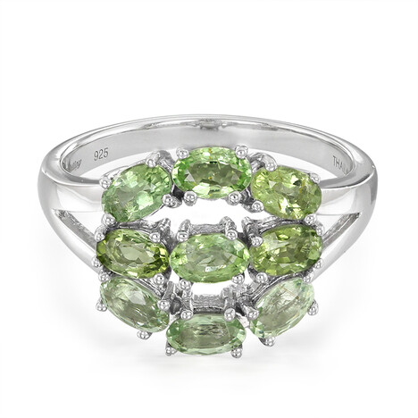 Paraiba-Turmalin-Silberring