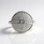 Anello in argento con Zircone