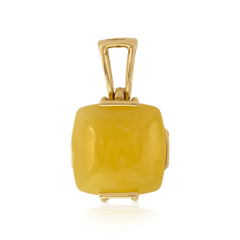 Ciondolo in oro con Ambra Baltica (dagen)