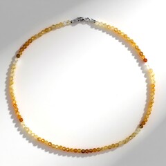 Collana in argento con Citrino