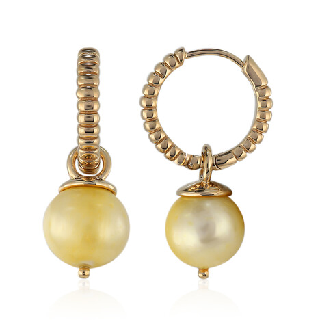 Süßwasserzuchtperlen-Silberohrringe